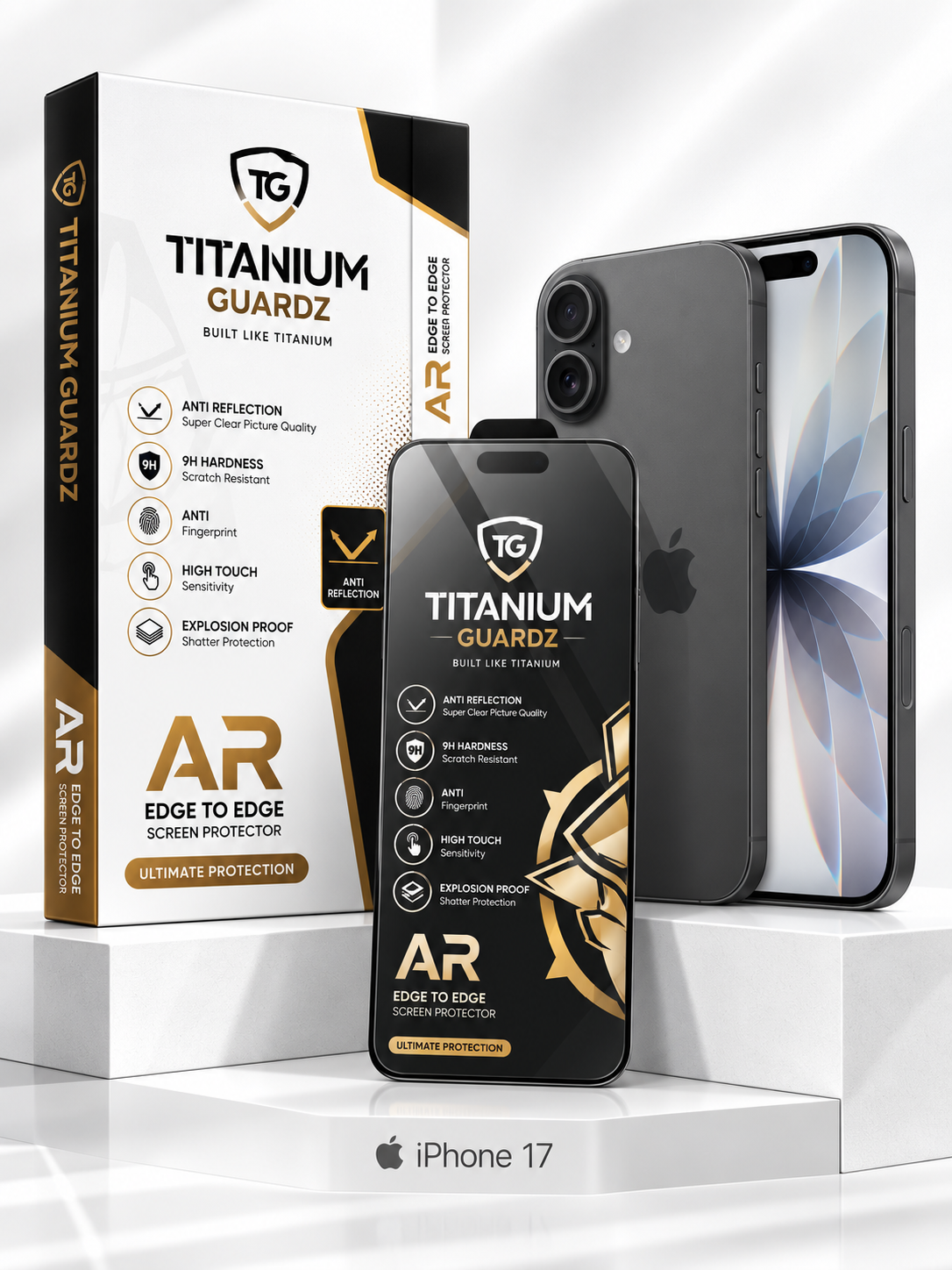 iPhone 17 Tempered Glass Screen Protector